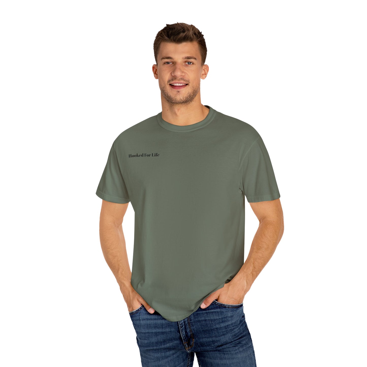 Hooked for Life Garment-Dyed T-shirt