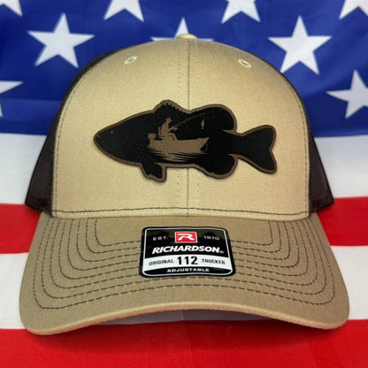 Custom Bass Fishing Trucker Hat
