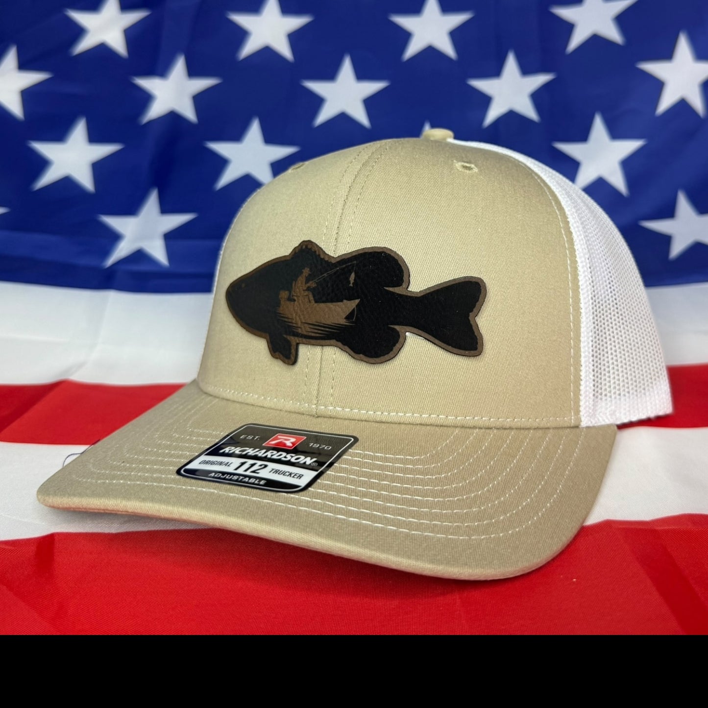 Custom Bass Fishing Trucker Hat