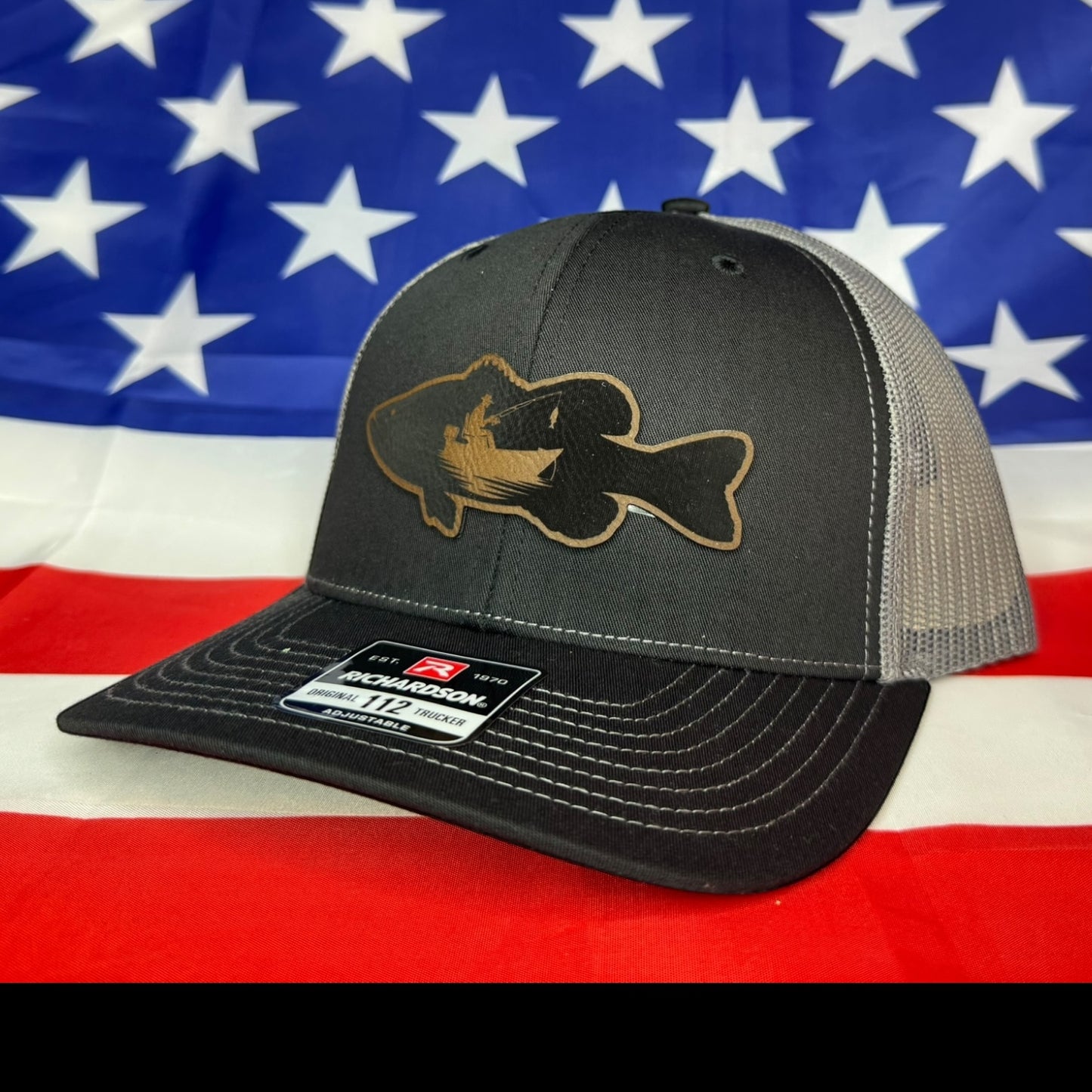 Custom Bass Fishing Trucker Hat