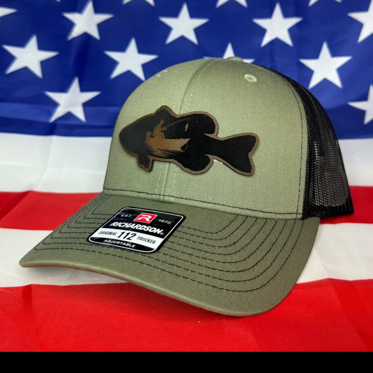 Custom Bass Fishing Trucker Hat