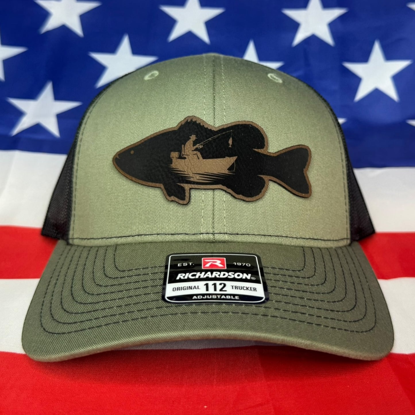 Custom Bass Fishing Trucker Hat