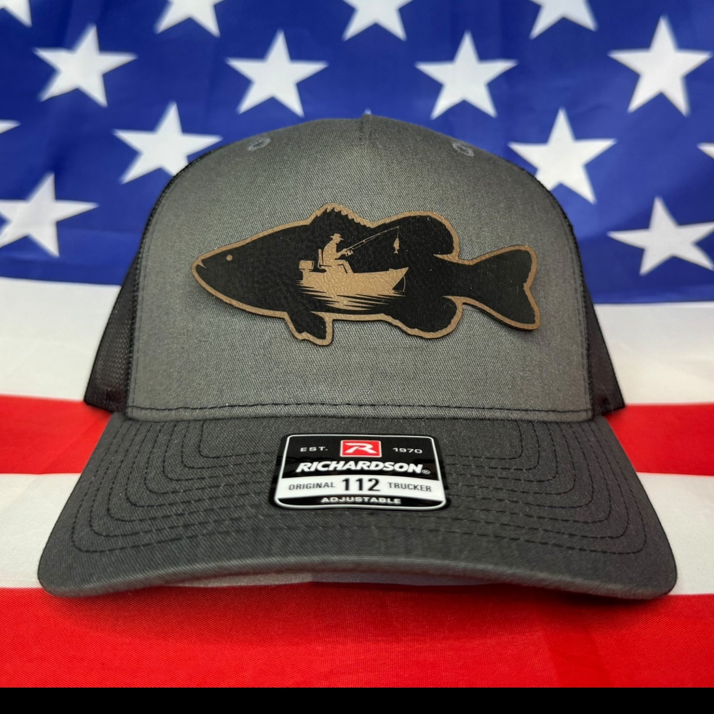 Custom Bass Fishing Trucker Hat