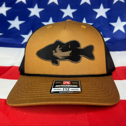 Custom Bass Fishing Trucker Hat