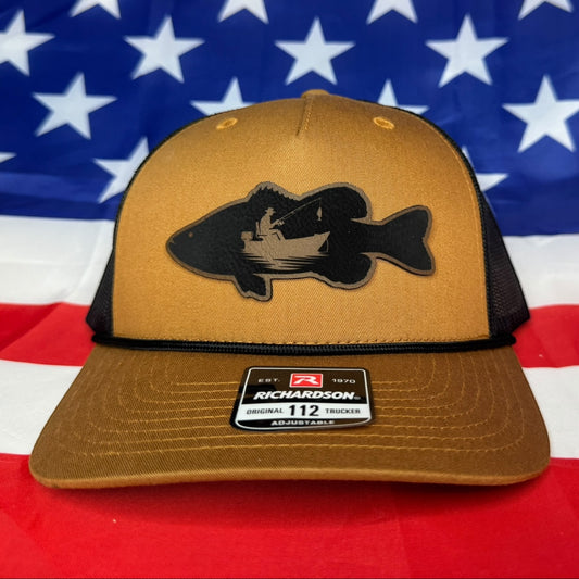 Custom Bass Fishing Trucker Hat